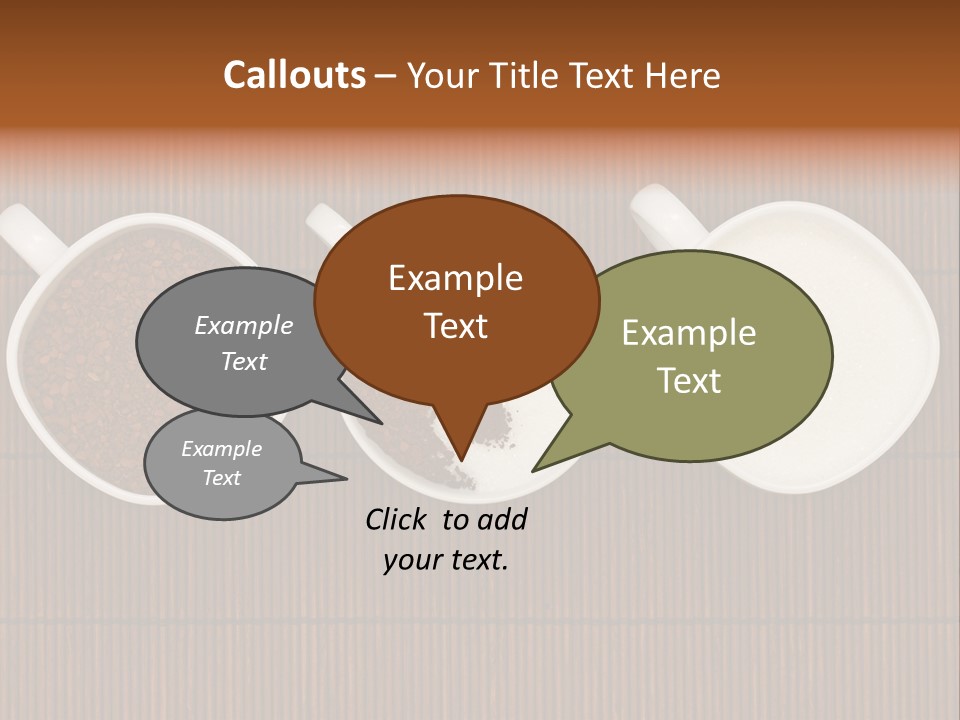 Ying Yang Coffee PowerPoint Template