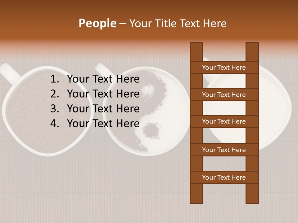 Ying Yang Coffee PowerPoint Template