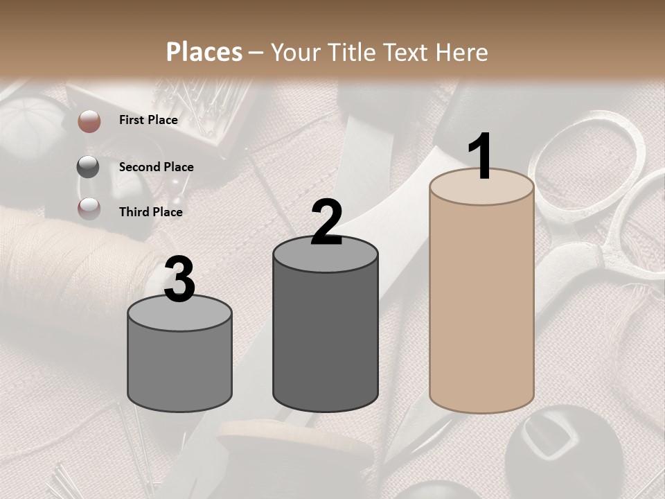Kit De Costura PowerPoint Template