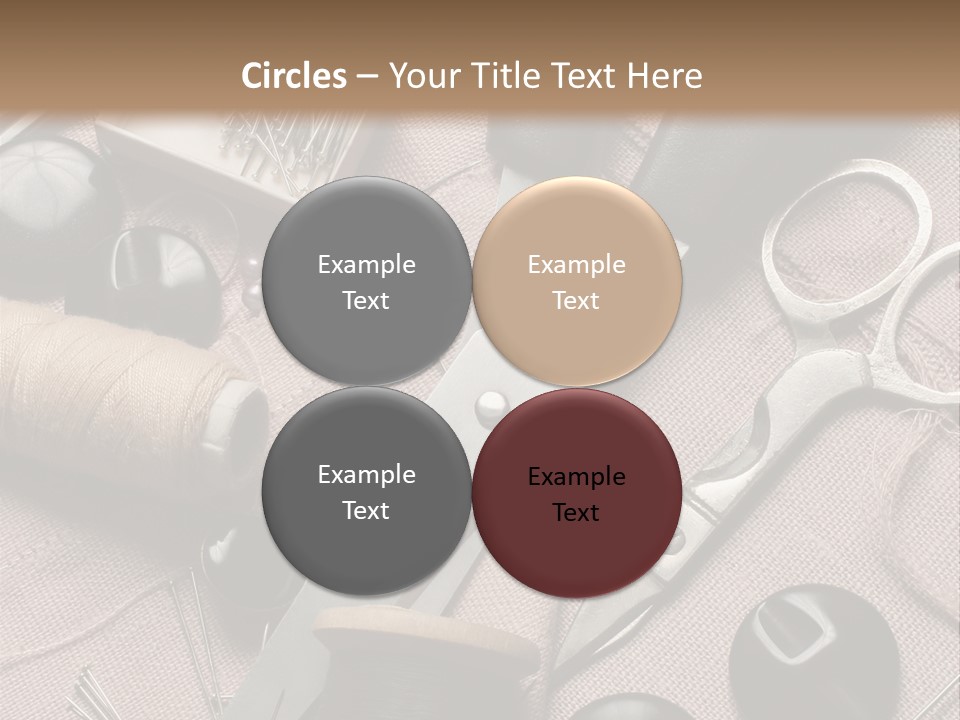 Kit De Costura PowerPoint Template