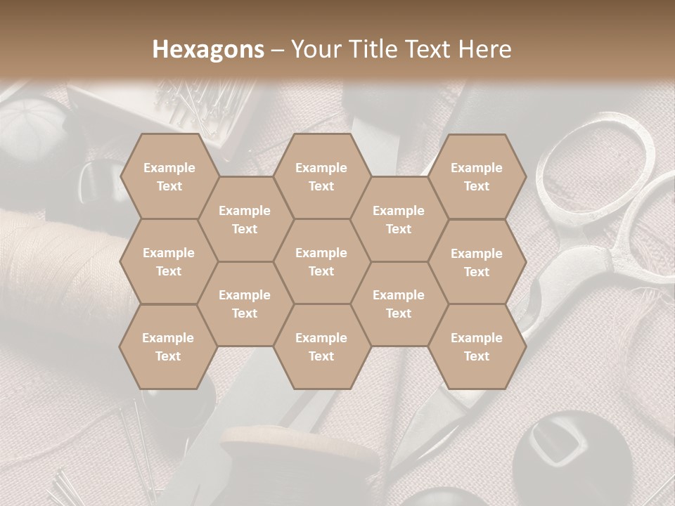 Kit De Costura PowerPoint Template