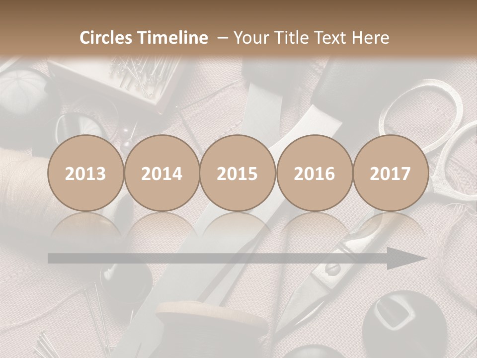 Kit De Costura PowerPoint Template