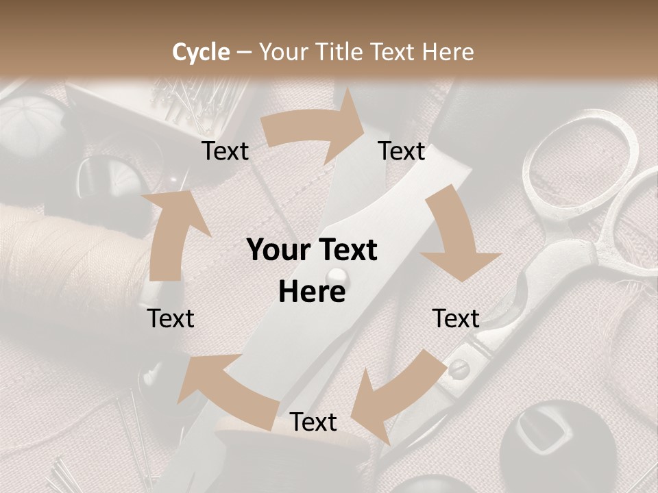 Kit De Costura PowerPoint Template