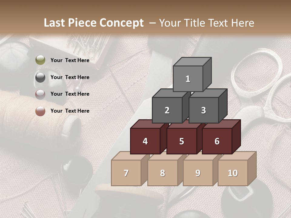 Kit De Costura PowerPoint Template