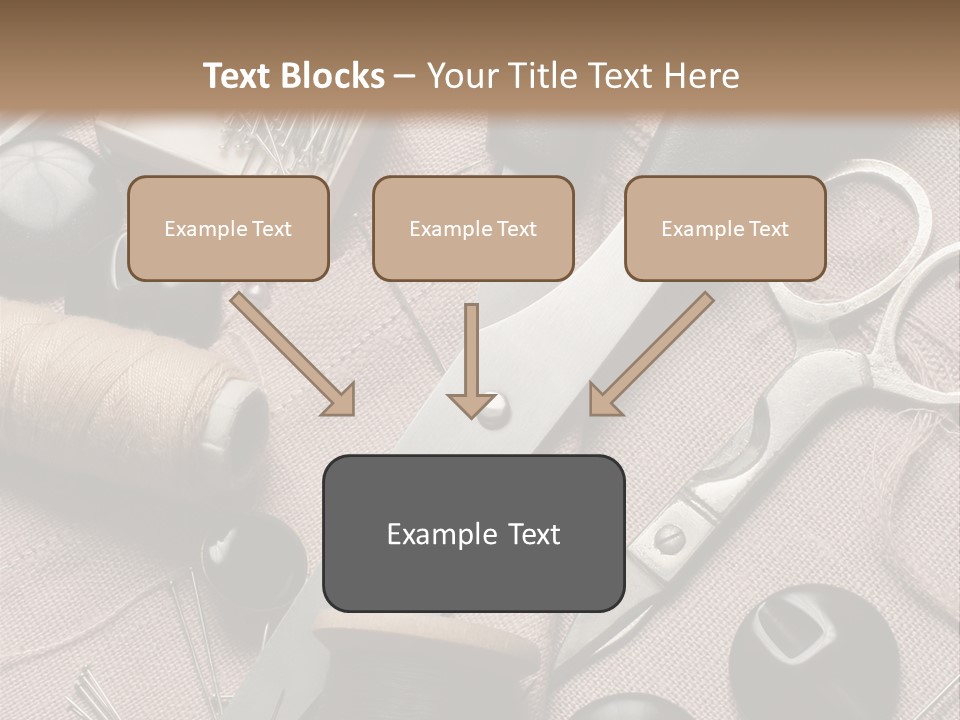 Kit De Costura PowerPoint Template