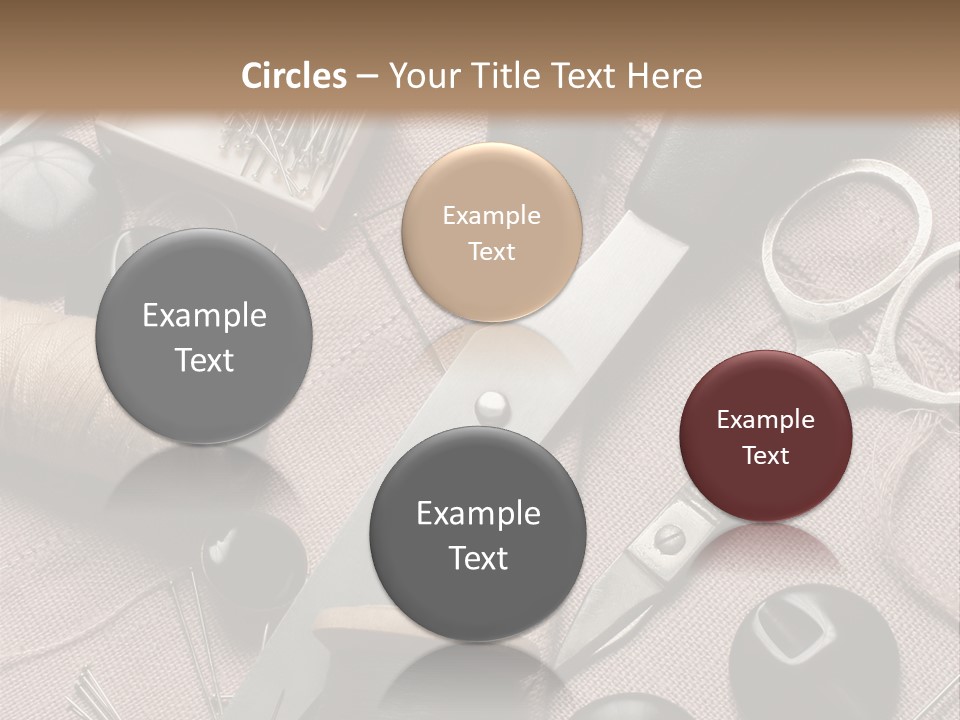 Kit De Costura PowerPoint Template