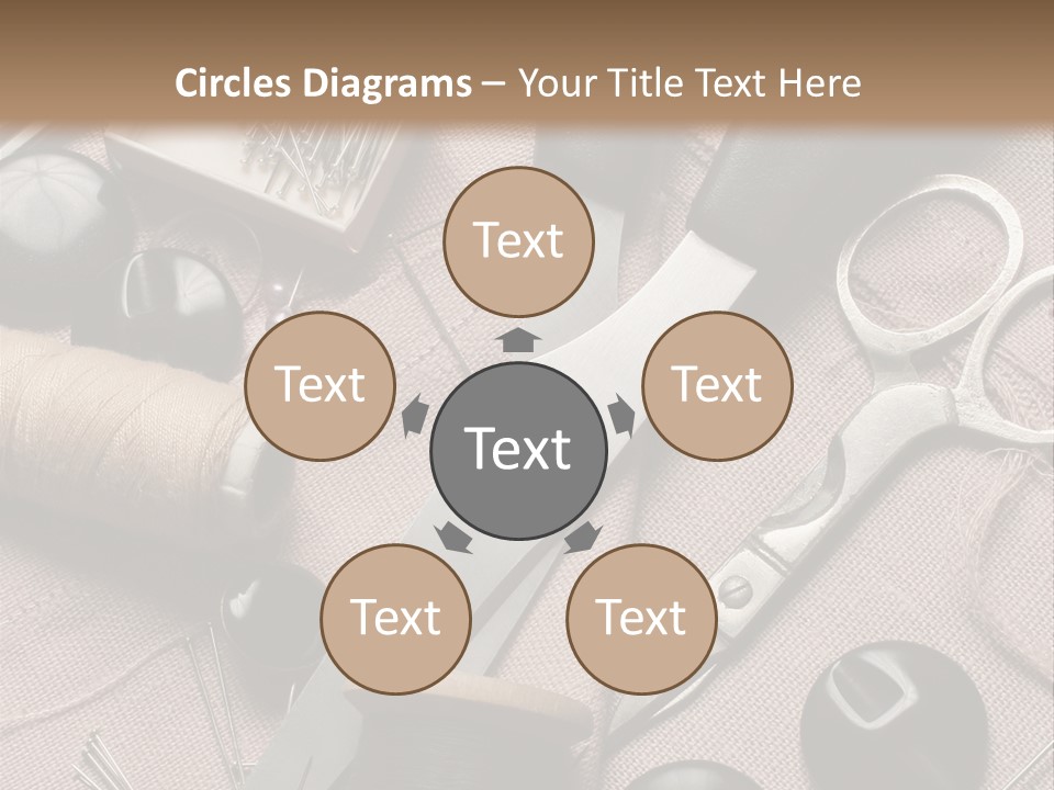 Kit De Costura PowerPoint Template