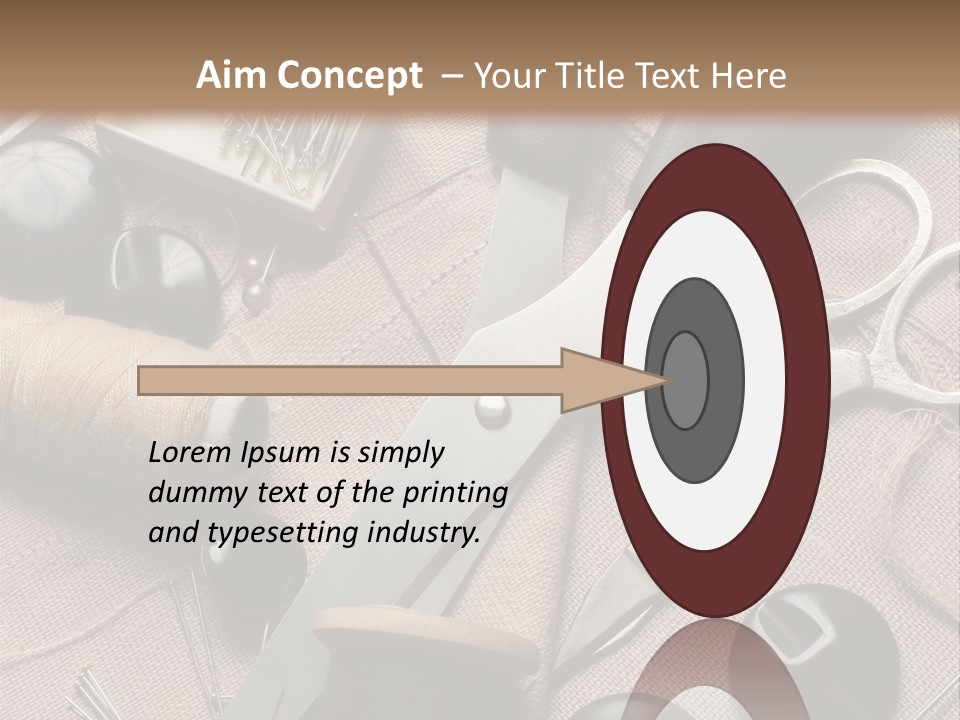 Kit De Costura PowerPoint Template