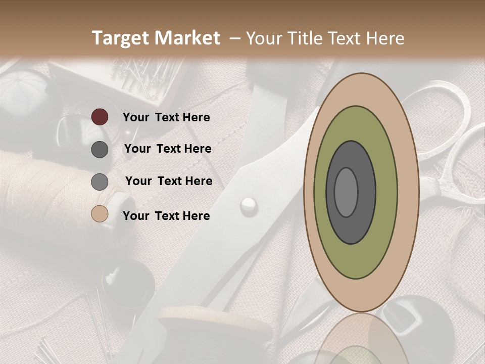 Kit De Costura PowerPoint Template