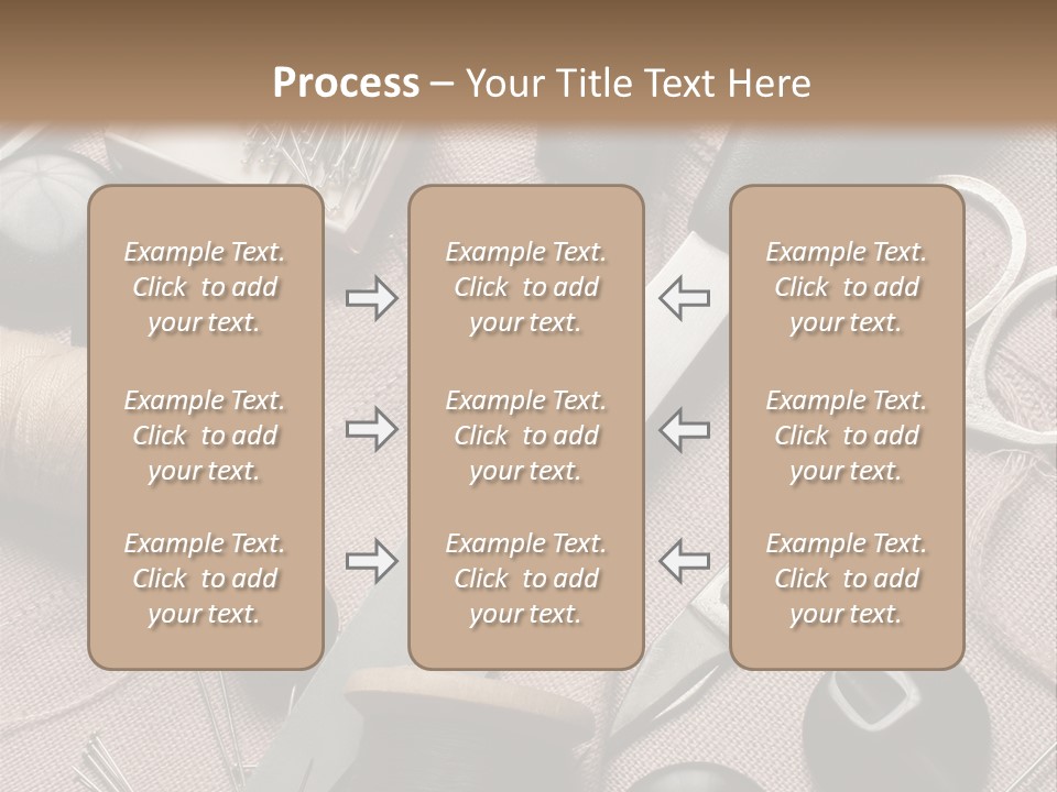 Kit De Costura PowerPoint Template