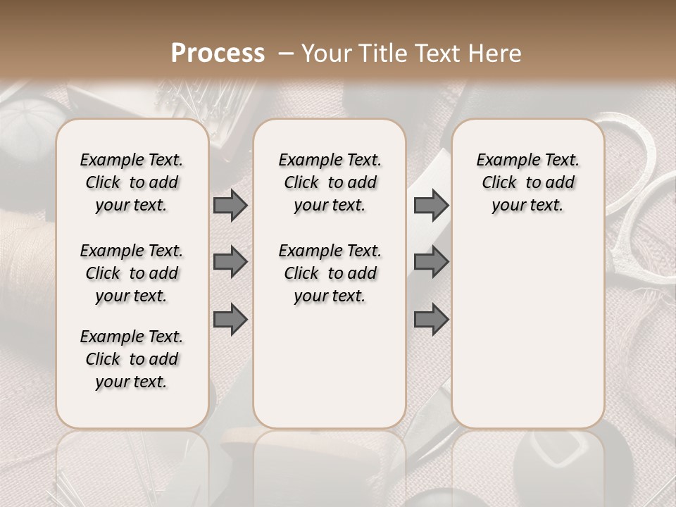 Kit De Costura PowerPoint Template