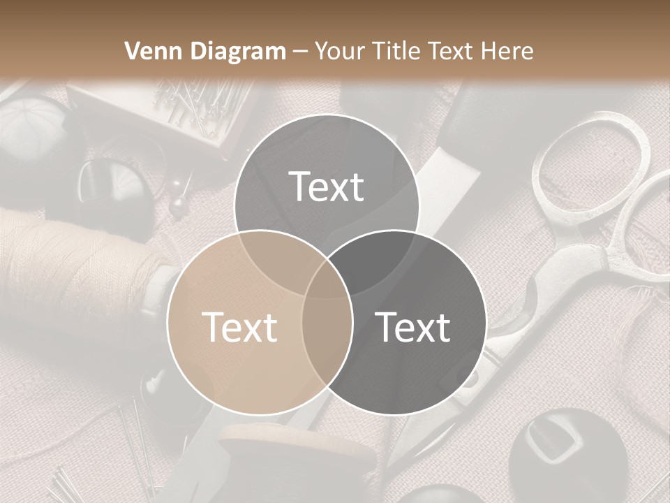 Kit De Costura PowerPoint Template