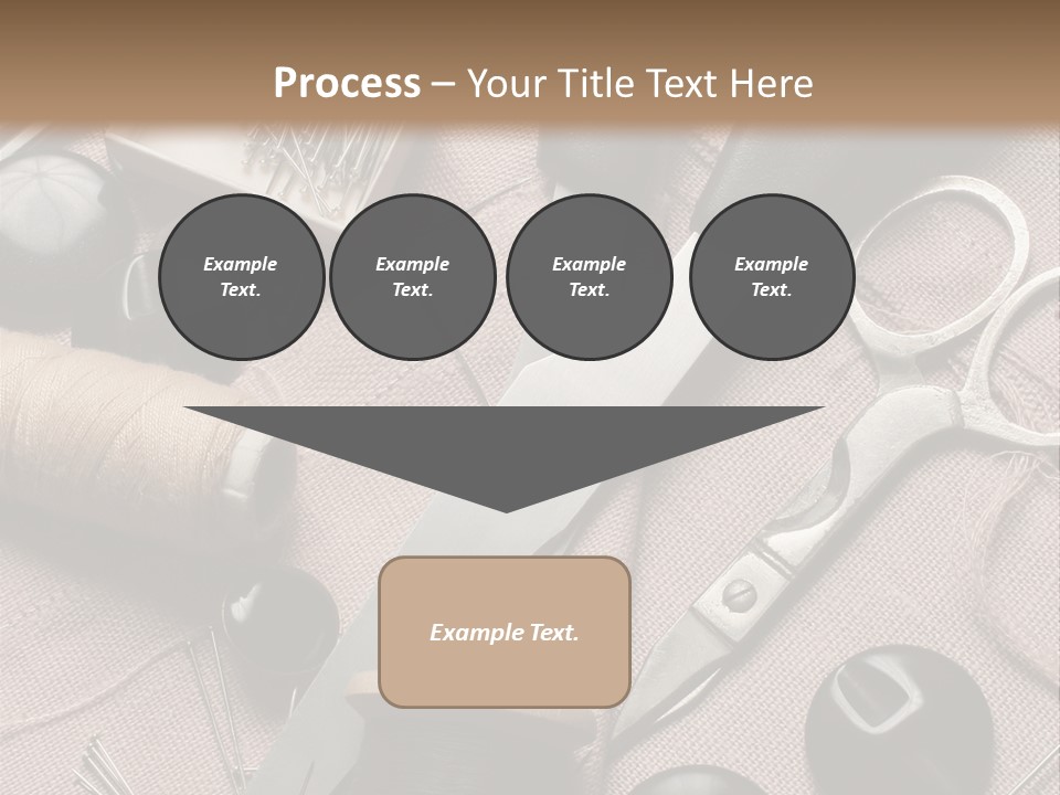 Kit De Costura PowerPoint Template