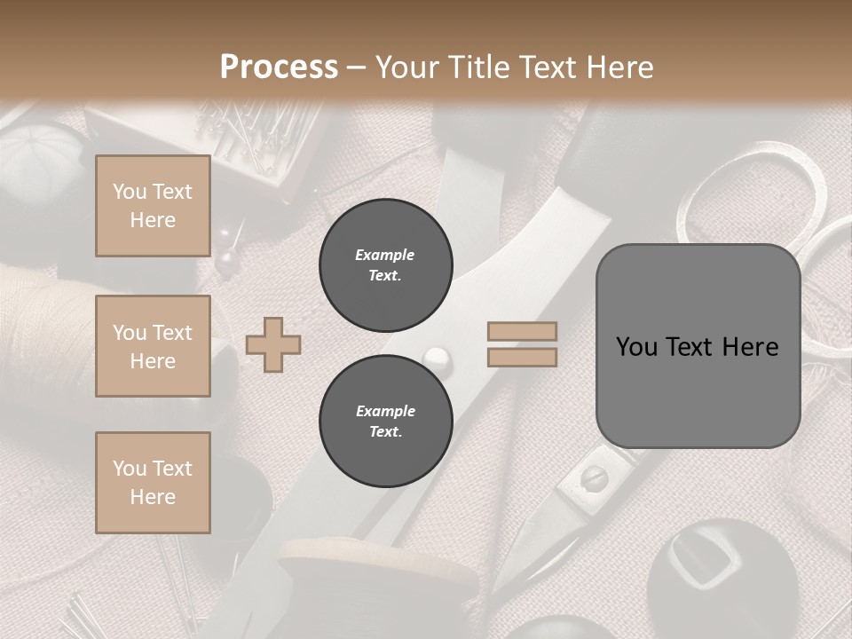 Kit De Costura PowerPoint Template