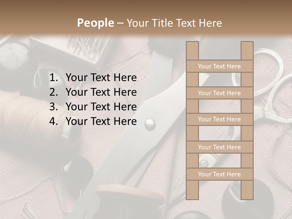Kit De Costura PowerPoint Template