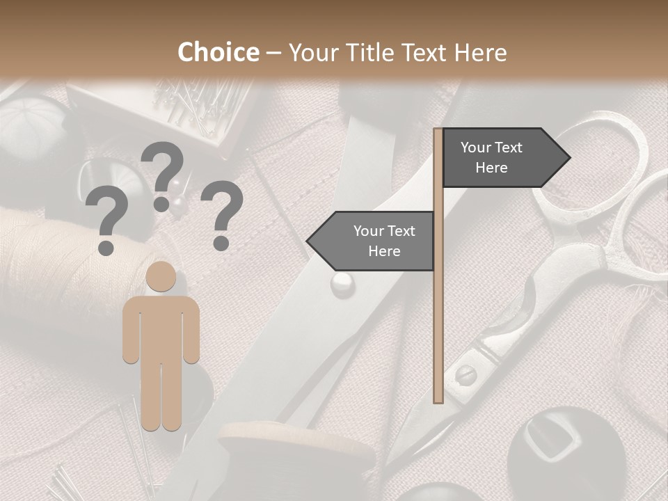 Kit De Costura PowerPoint Template
