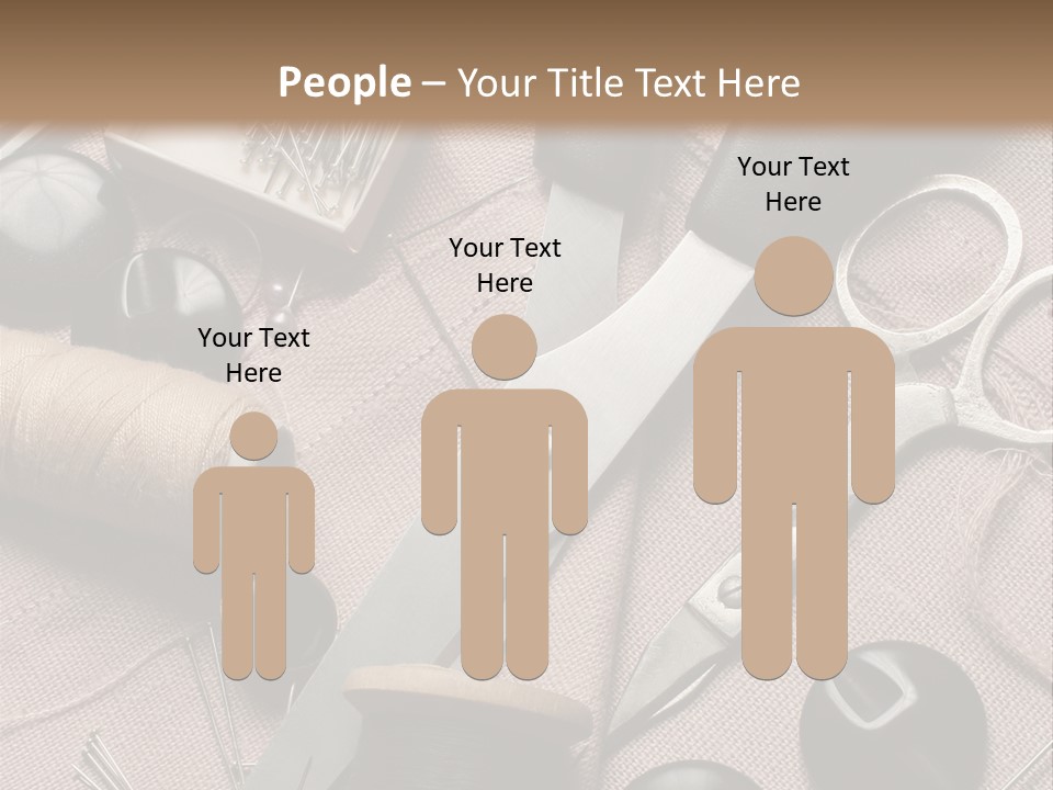 Kit De Costura PowerPoint Template