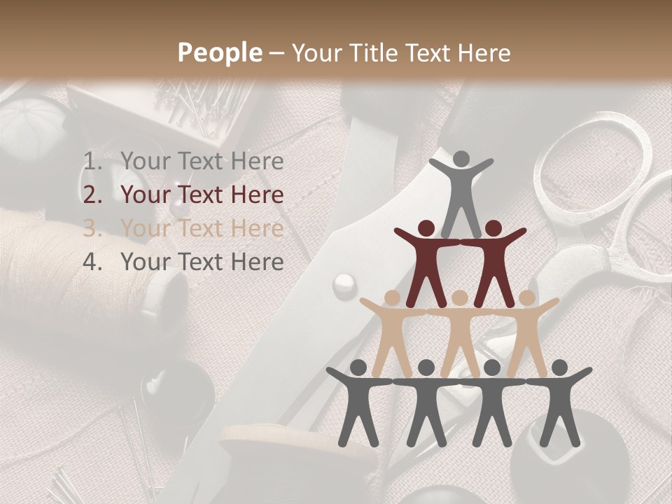 Kit De Costura PowerPoint Template