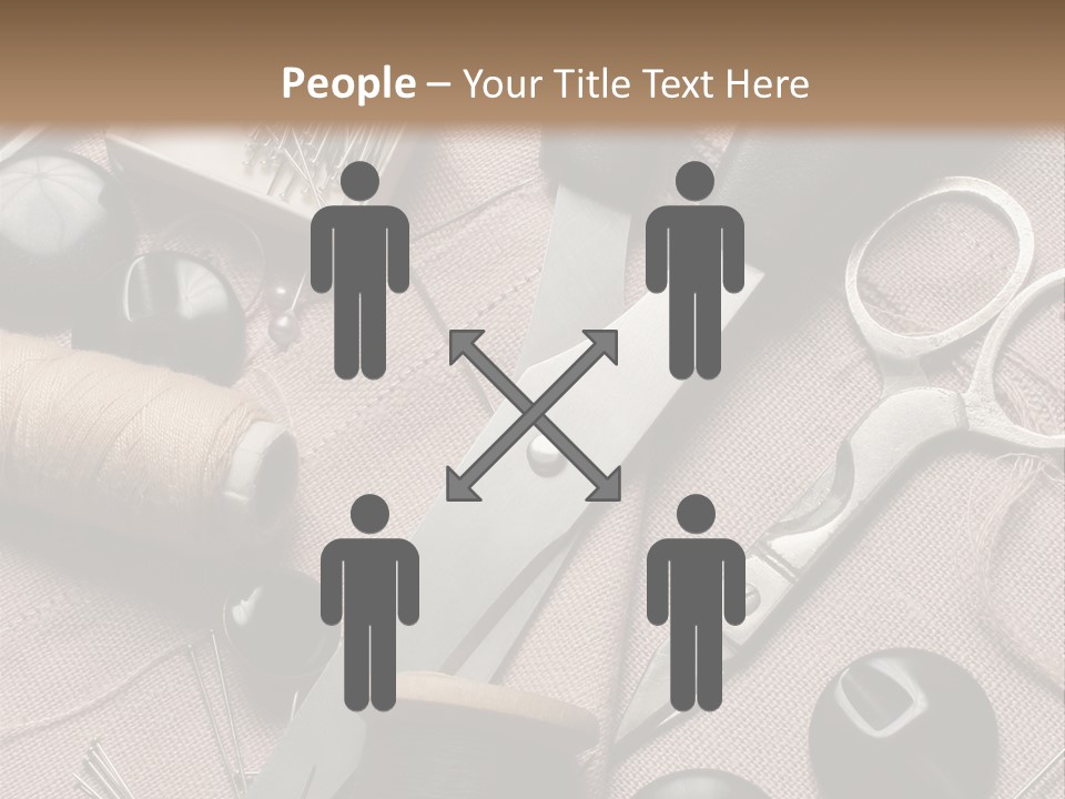 Kit De Costura PowerPoint Template