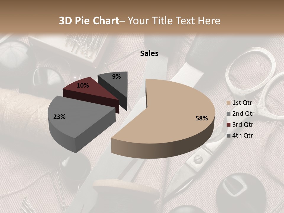 Kit De Costura PowerPoint Template