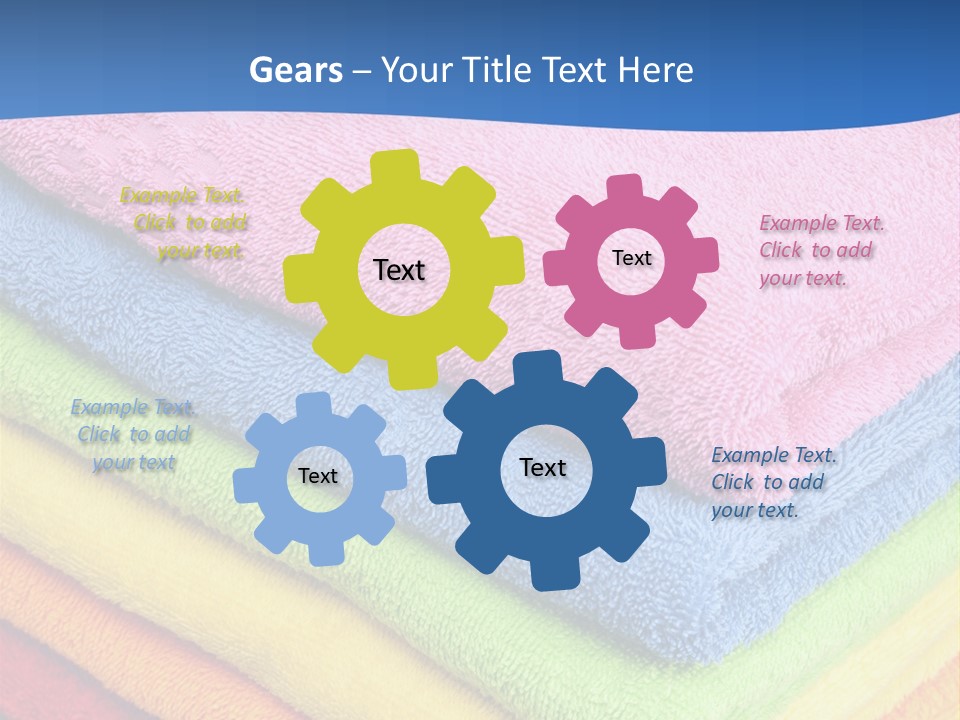 Bathroom Closeup Dry PowerPoint Template