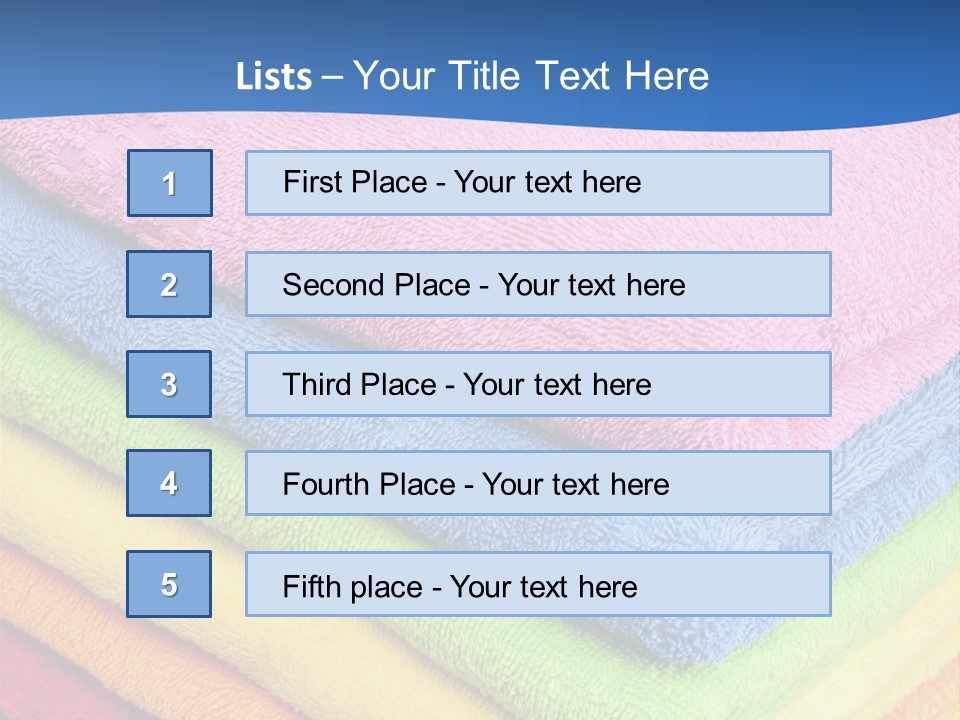 Bathroom Closeup Dry PowerPoint Template