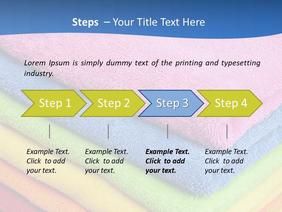 Bathroom Closeup Dry PowerPoint Template