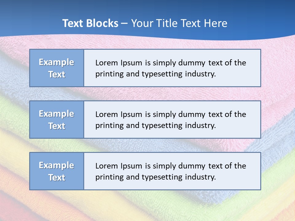 Bathroom Closeup Dry PowerPoint Template