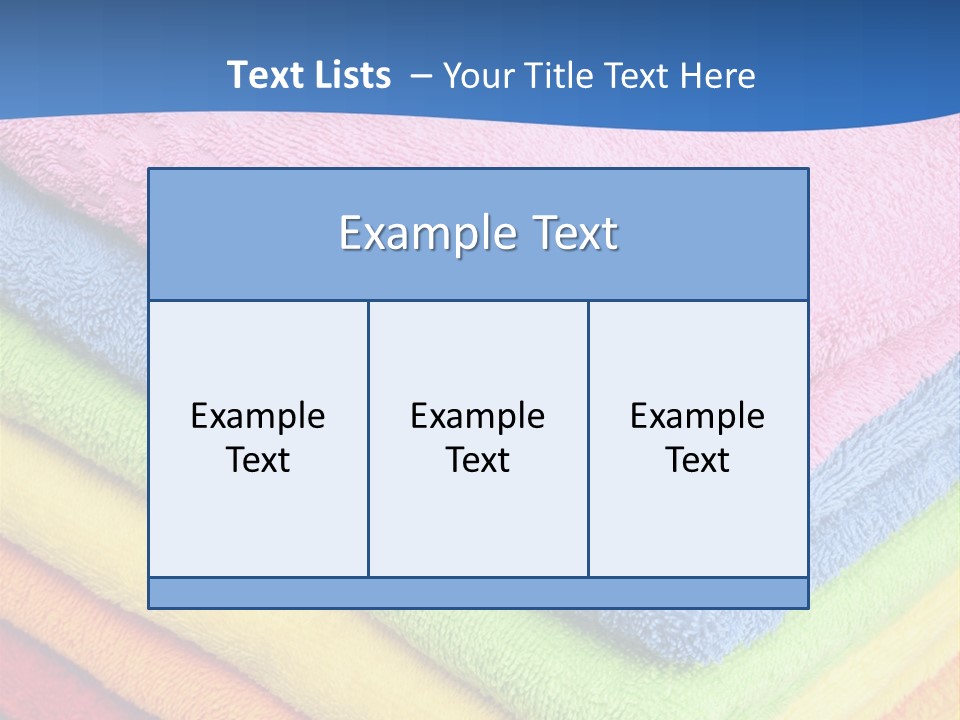 Bathroom Closeup Dry PowerPoint Template