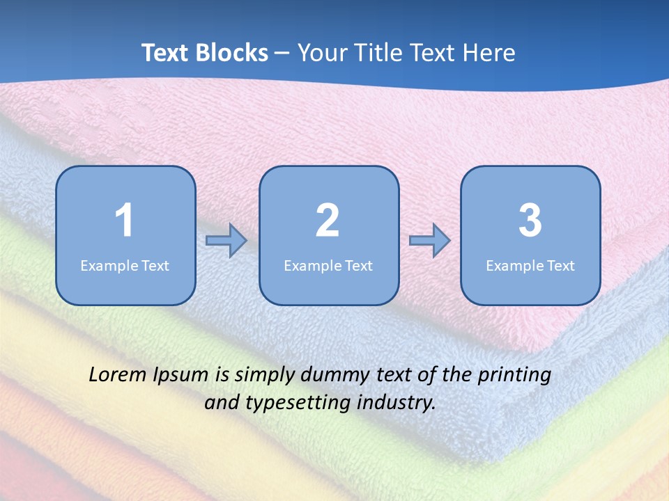 Bathroom Closeup Dry PowerPoint Template