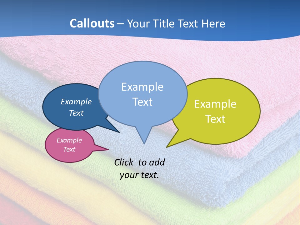 Bathroom Closeup Dry PowerPoint Template