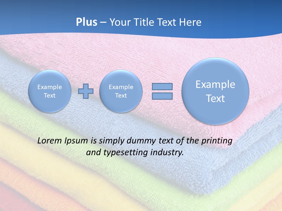 Bathroom Closeup Dry PowerPoint Template