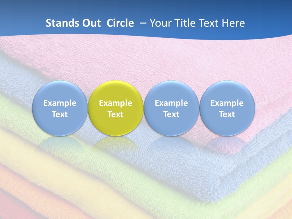 Bathroom Closeup Dry PowerPoint Template