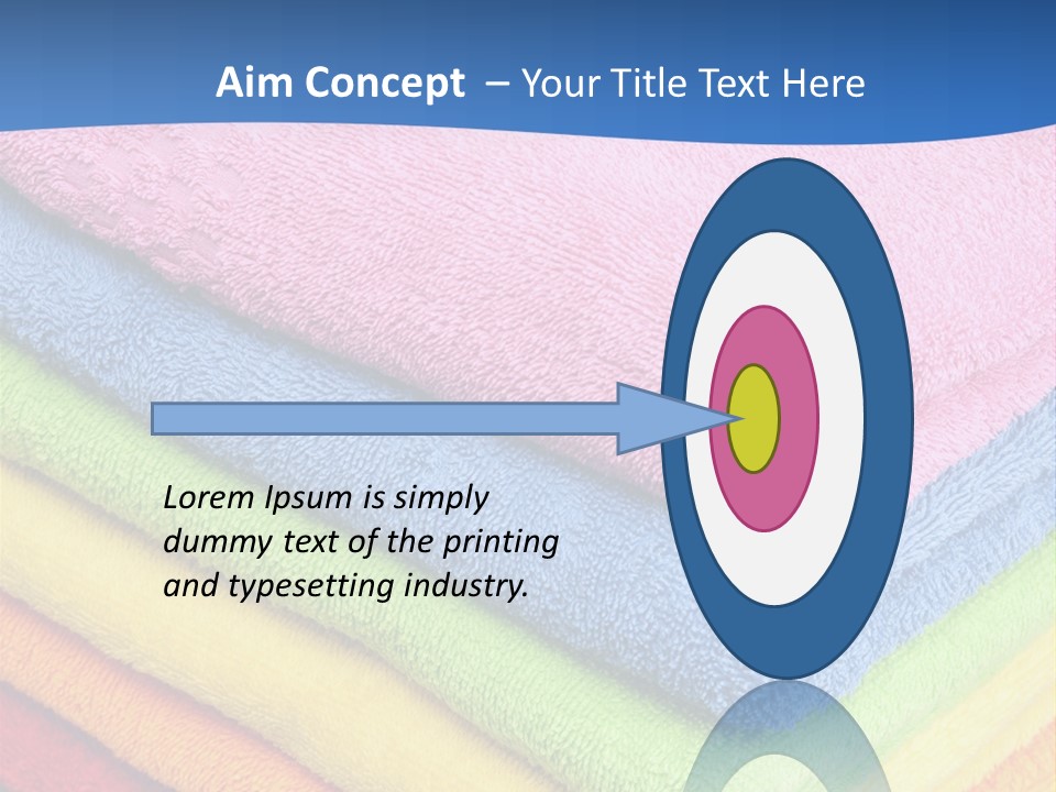 Bathroom Closeup Dry PowerPoint Template