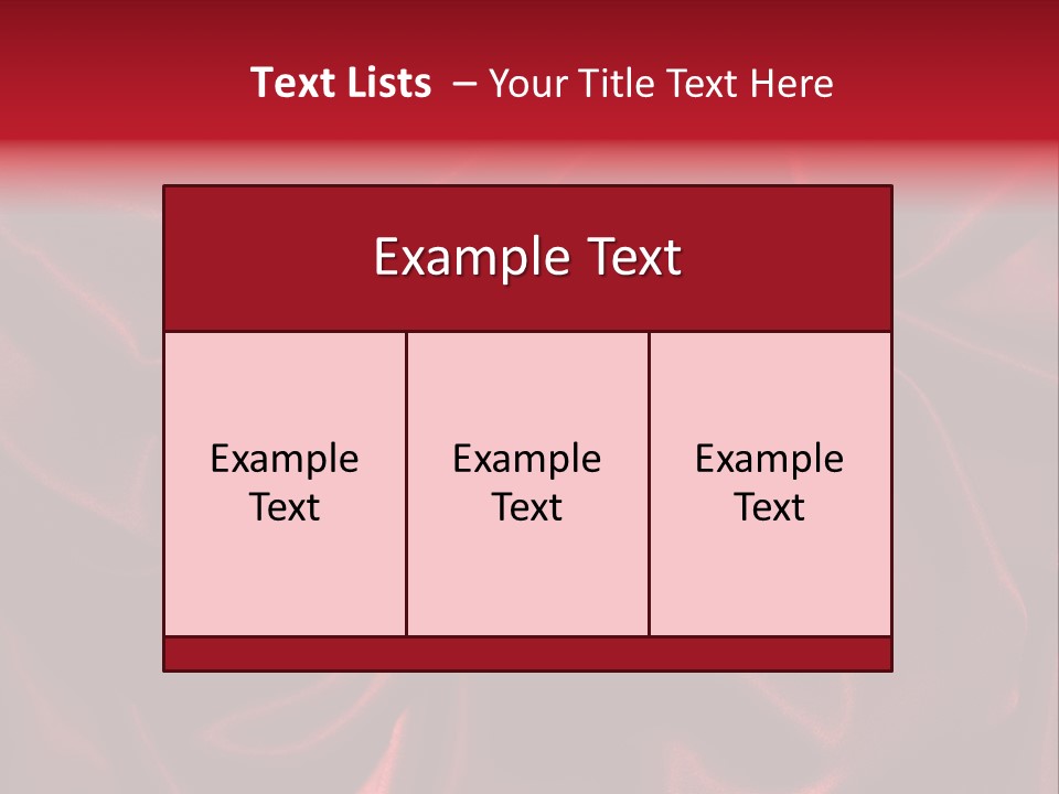 Red Silk Texture PowerPoint Template