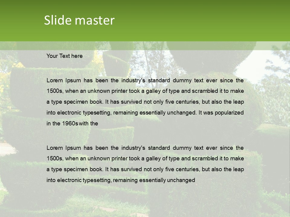 Vibrant Grow Lush PowerPoint Template