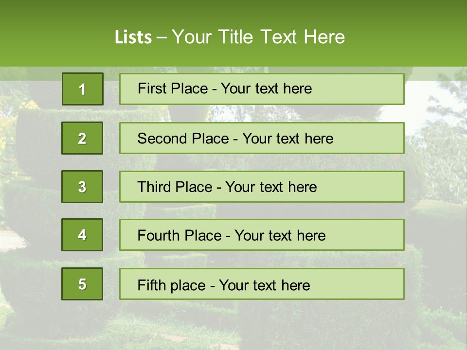 Vibrant Grow Lush PowerPoint Template