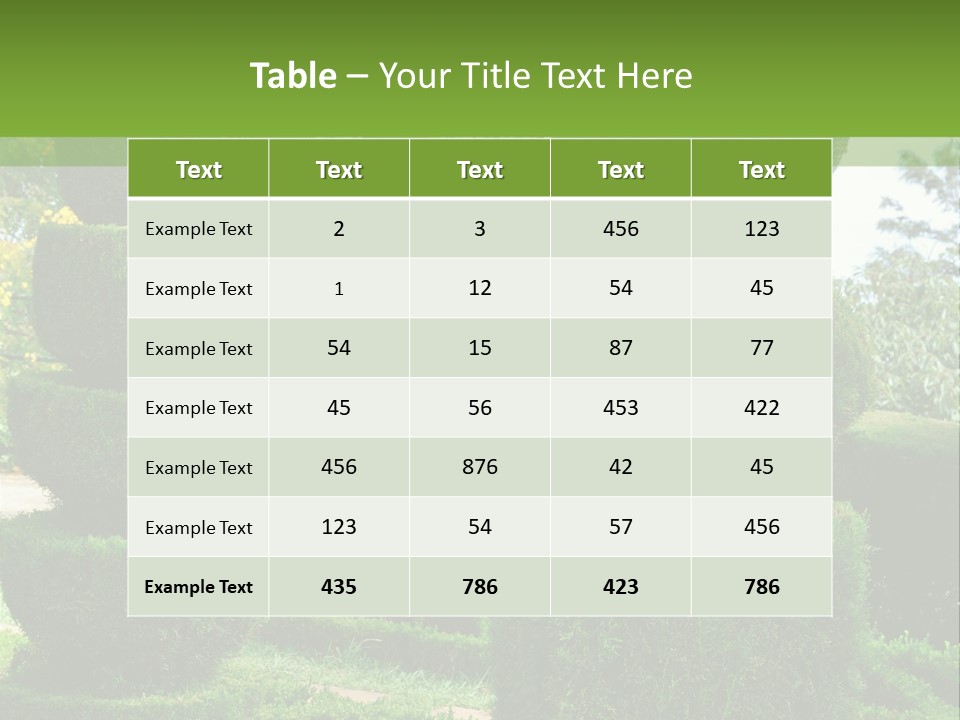 Vibrant Grow Lush PowerPoint Template