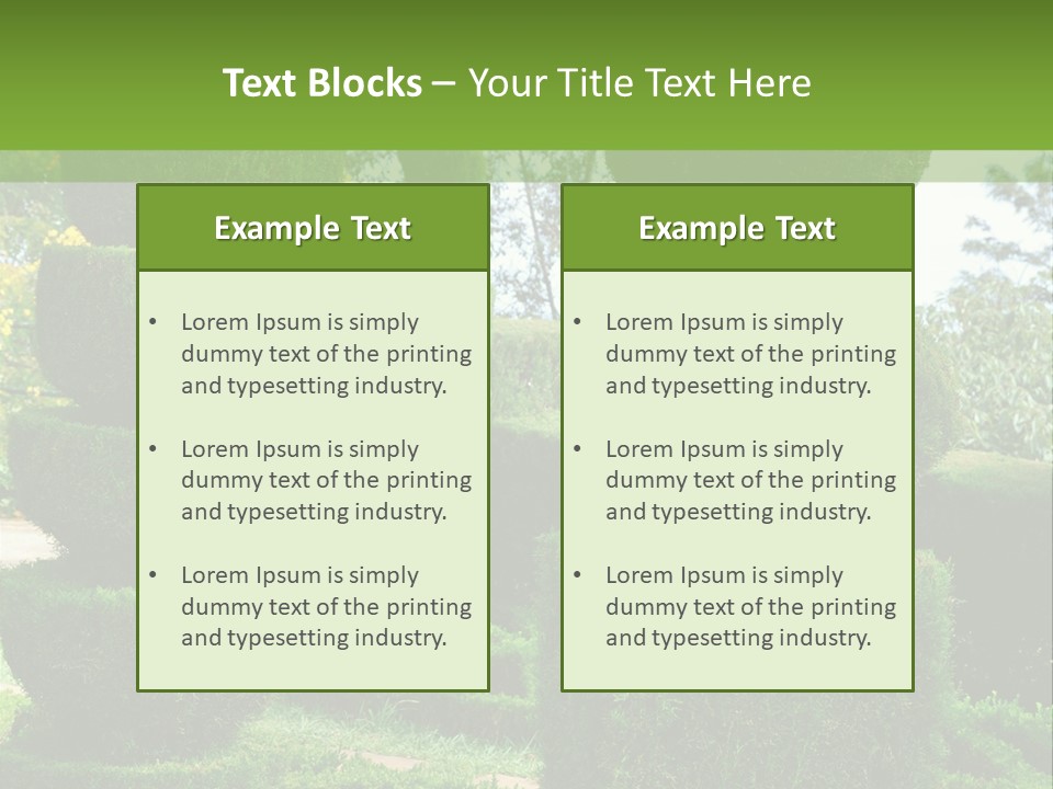 Vibrant Grow Lush PowerPoint Template