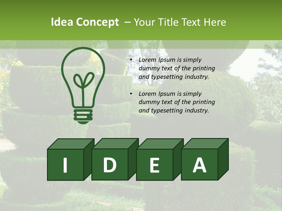 Vibrant Grow Lush PowerPoint Template