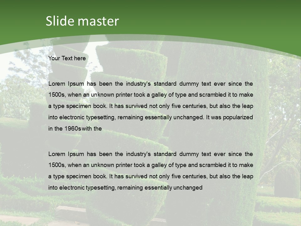 Funchal Shape Lush PowerPoint Template