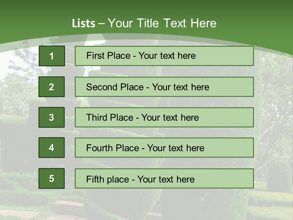 Funchal Shape Lush PowerPoint Template
