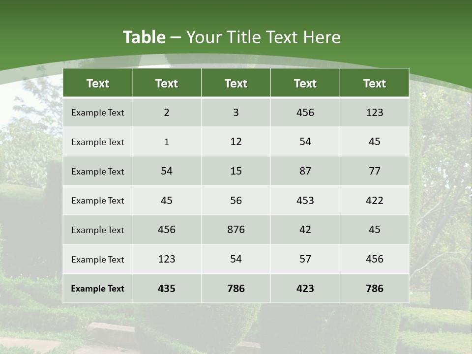 Funchal Shape Lush PowerPoint Template