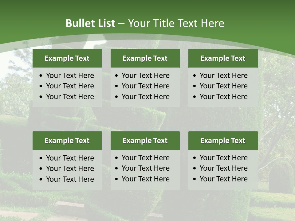 Funchal Shape Lush PowerPoint Template