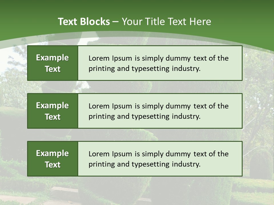 Funchal Shape Lush PowerPoint Template