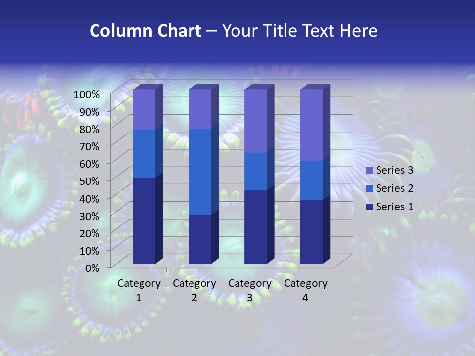 Zoanthids Coral PowerPoint Template