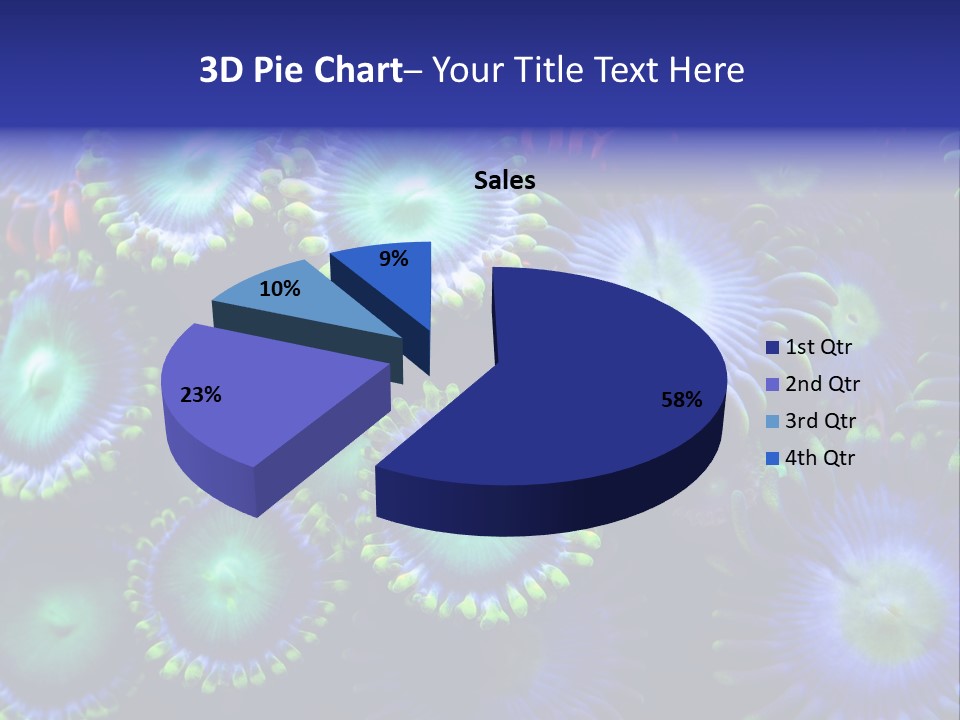 Zoanthids Coral PowerPoint Template