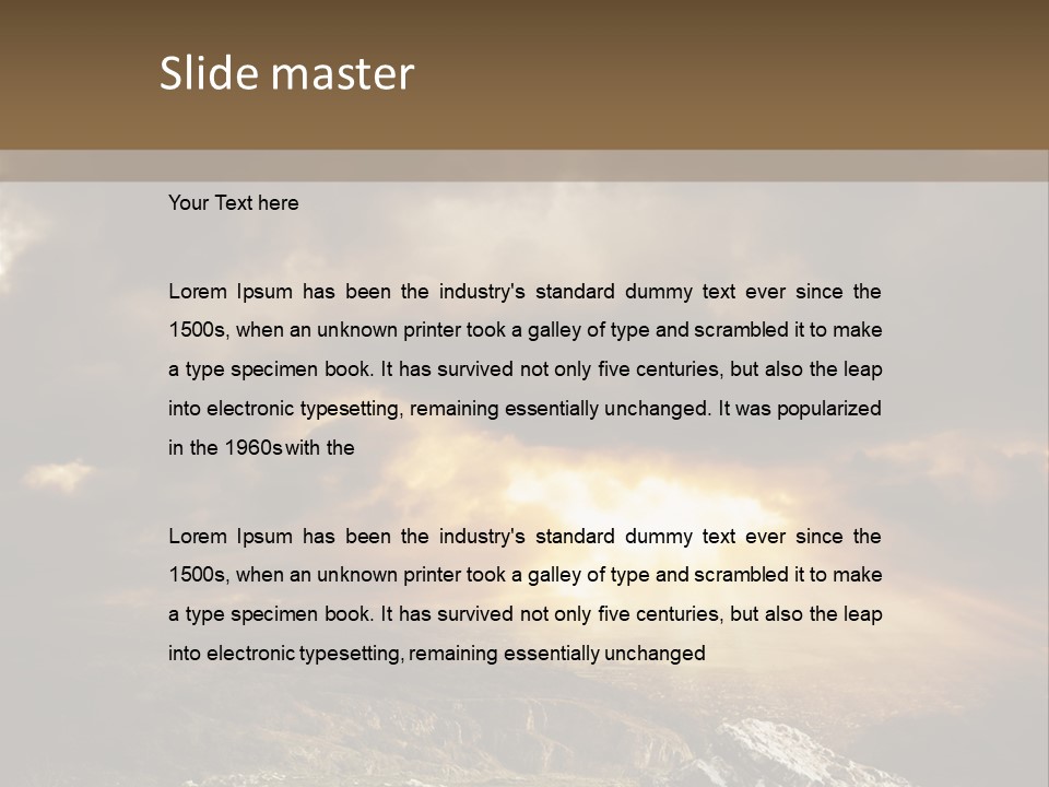 Fullscreen Wordpress Theme PowerPoint Template