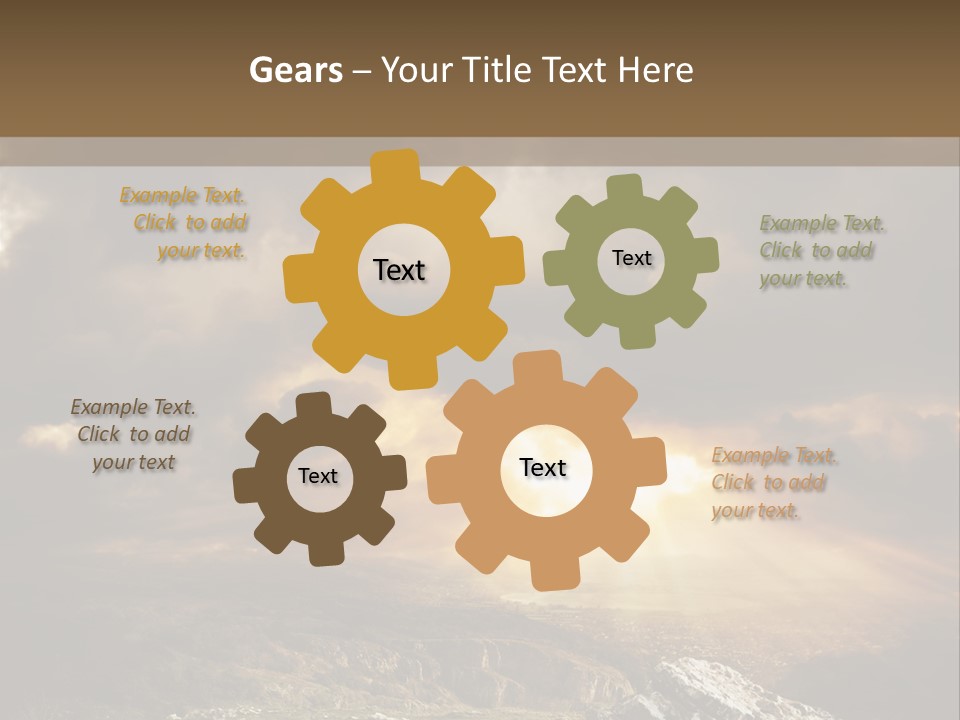 Fullscreen Wordpress Theme PowerPoint Template