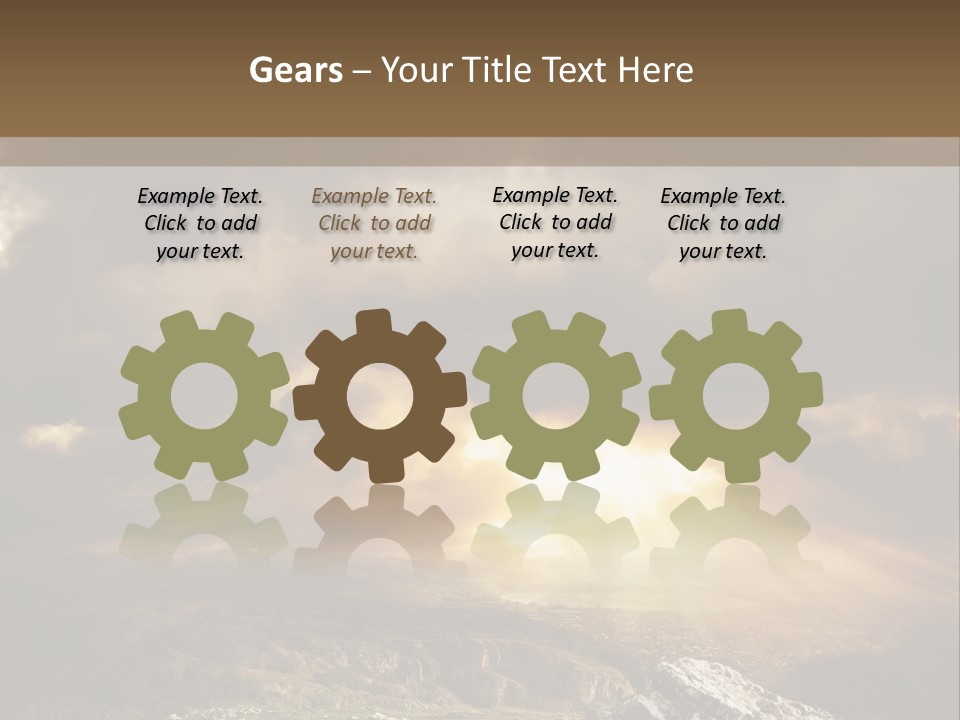Fullscreen Wordpress Theme PowerPoint Template